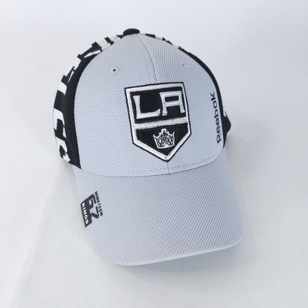 Los Angeles Kings Hat Cap Fitted Mens Large NHL Hockey Reebok Center Ice